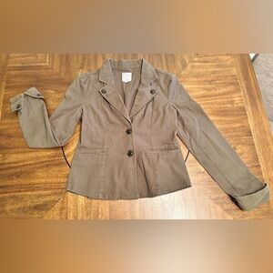 Tulle Blazer Structured Blazer